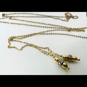 Vintage Sarah Coventry Gold Tone Lariat